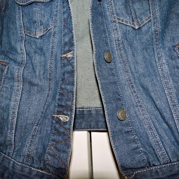 Dark Wash Denim Jacket - Picture 2 of 5